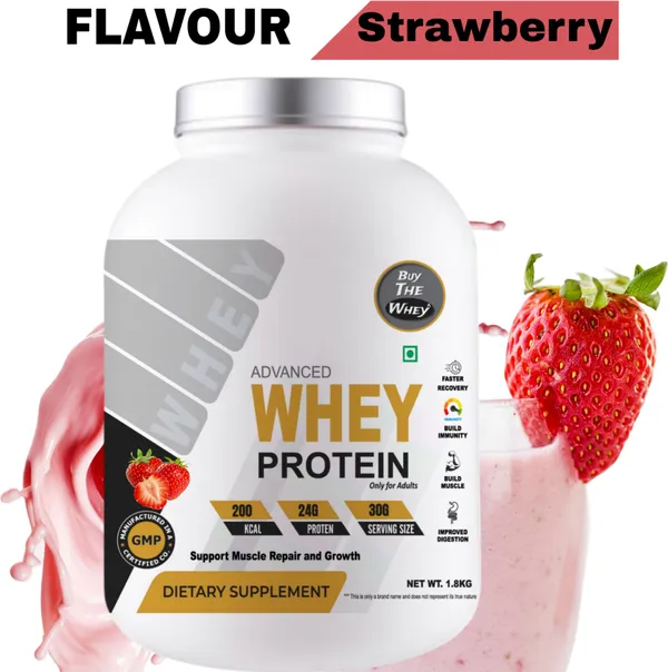 BUY_THE_WHEY_Advanced_Whey_Protein_|_24g_protein_|_3g_Creatine_For_Muscle_Support_Whey_Protein_(1.8_kg,_STRAWBERRY)