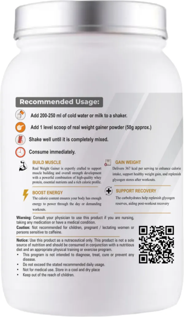 BUY_THE_WHEY_Real_Weight_Gainer_|_Lab_Tested_|_100%_Genuine_|_For_Adults_with_creatine_-_Weight_Gainers/Mass_Gainers_(900_g,_STRAWBERRY)