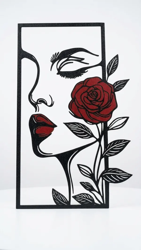 Metal_Floral_Face_Art_Wall_Hanging