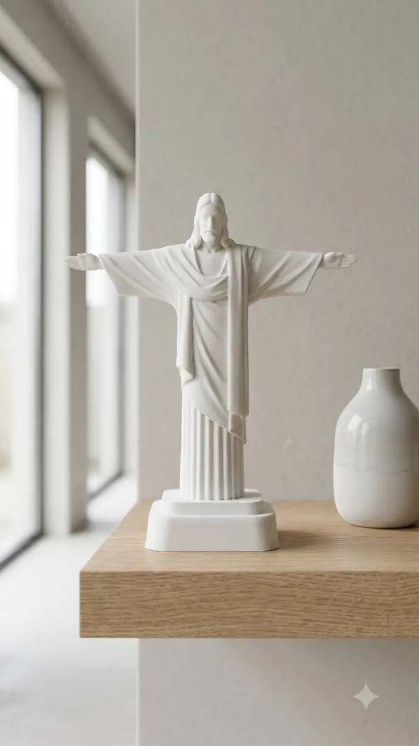 White_Religious_Jesus_Christ_Statue