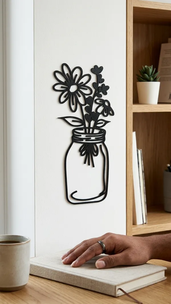 Black_Floral_Vase_Wall_Decor