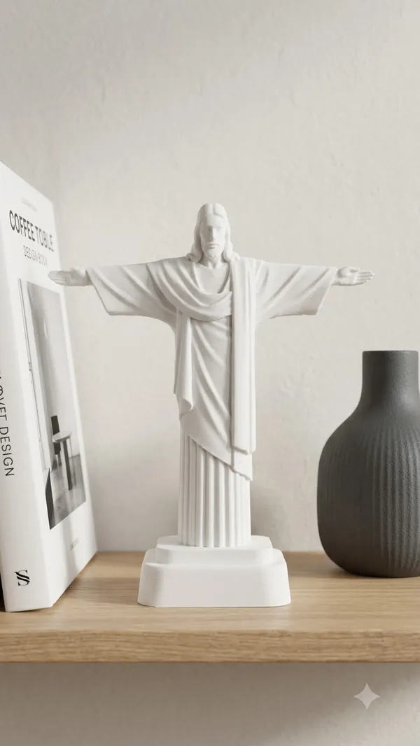 White_Religious_Jesus_Christ_Statue