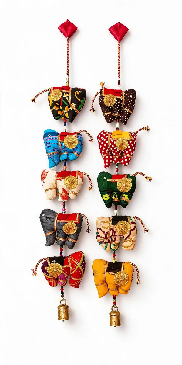 Cotton_Fabric_Traditional_Elephant_Motif_Hanging_Decor_Set