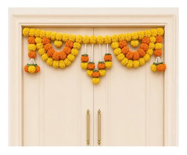 Plastic_Festive_Marigold_Floral_Door_Toran