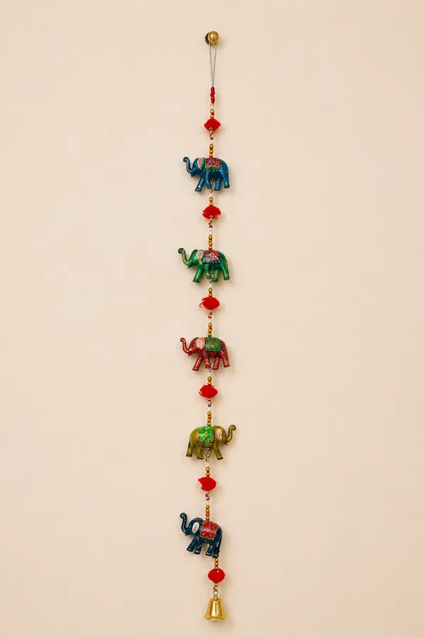 Handpainted_Traditional_Elephant_Motif_Wall_Hanging