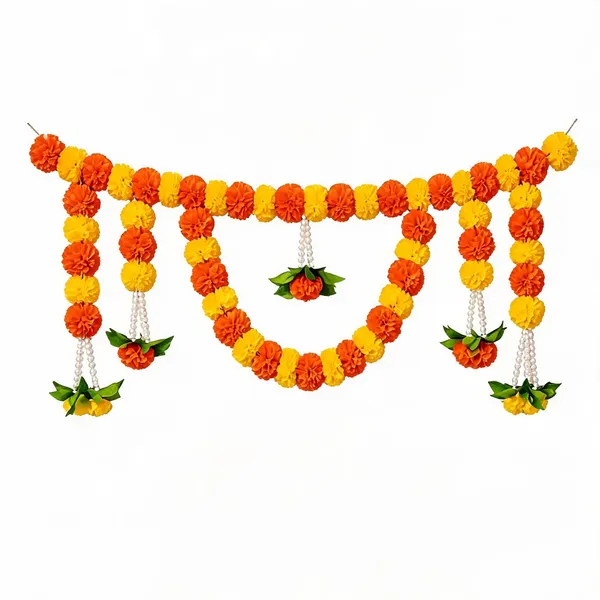 Plastic_Festive_Marigold_Floral_Door_Toran
