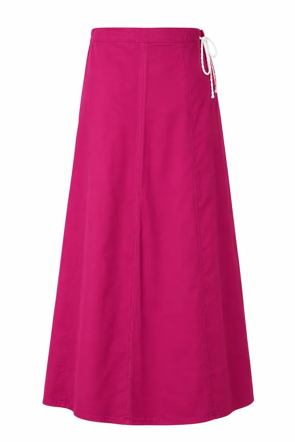 Magenta_Solid_A-Line_Maxi_Skirt_for_Women