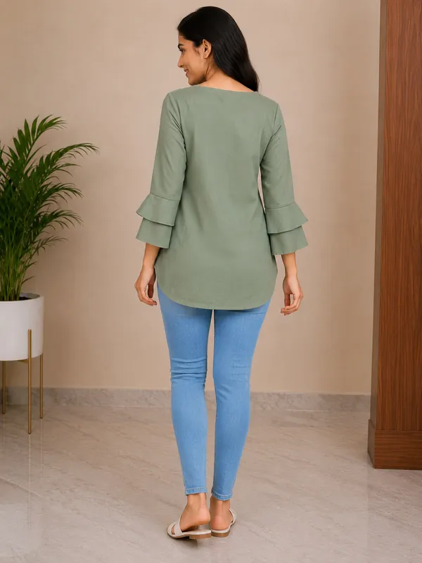 Olive_Green_Embroidered_Straight_Kurta_for_Women