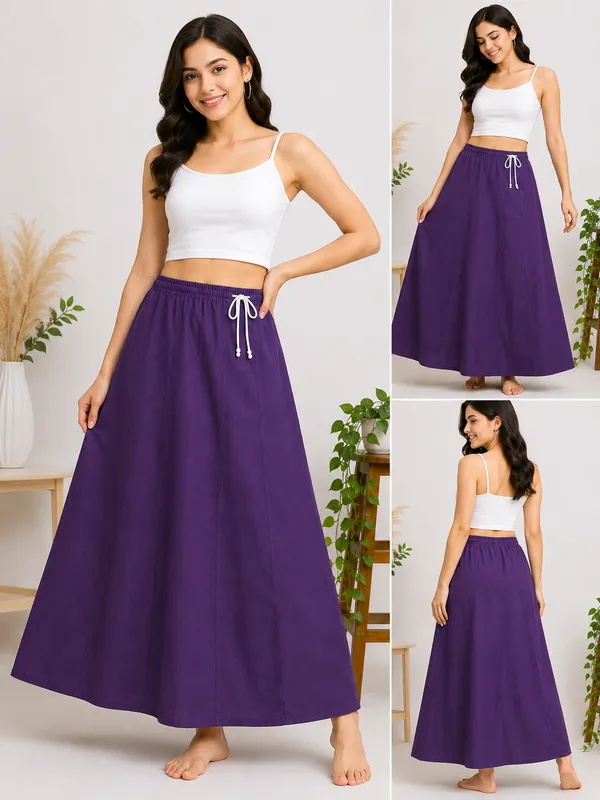 Purple_Flared_Maxi_Skirt_for_Women
