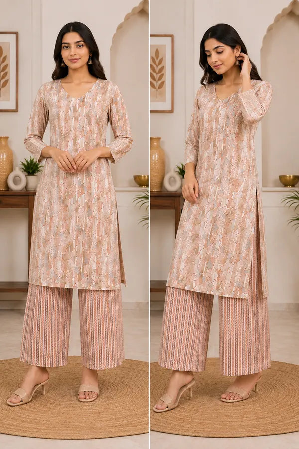 Peach_Printed_Straight_Kurta_Palazzo_Set_for_Women