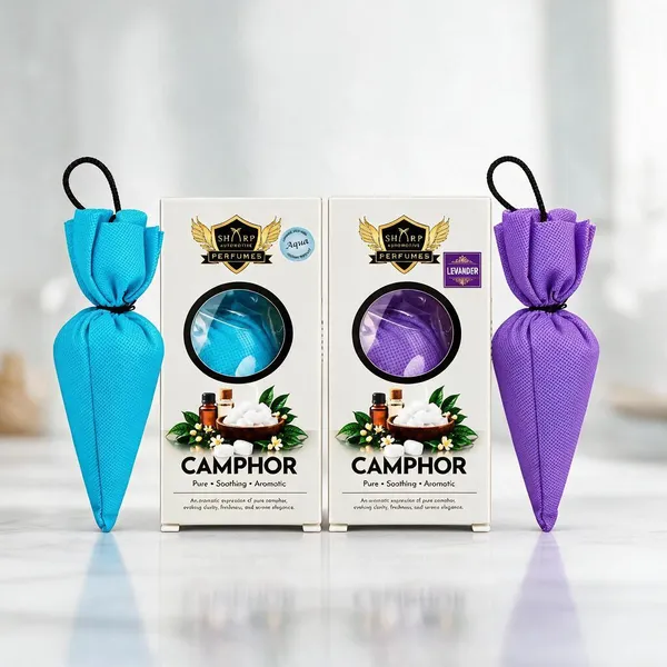 Camphor_Cone_Organic_Perfume(AQ+LAV)Pack_Of_2
