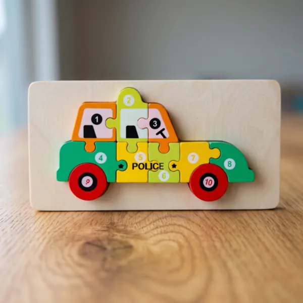 Kasthatoys_Multicolour_Wood_Vehicle_Number_Puzzle_For_Toddlers