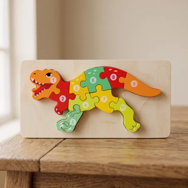 Kasthatoys_Multicolour_Wood_Animal_Number_Puzzle_For_Toddlers