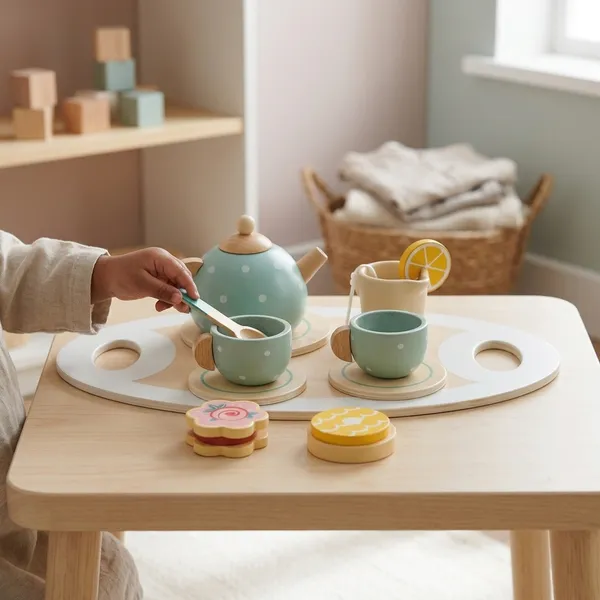 Kasthatoys_Natural_Wood_Afternoon_Tea_Pretend_Play_Set_For_Kids