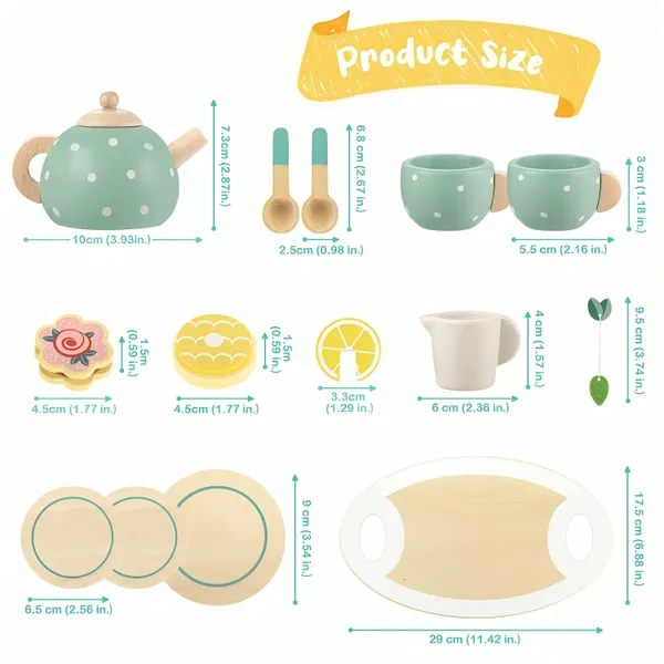 Kasthatoys_Natural_Wood_Afternoon_Tea_Pretend_Play_Set_For_Kids