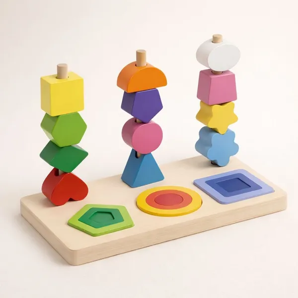 Kasthatoys_Natural_Wood_Bear_Figure_Matching_Activity_Cards_For_Kids