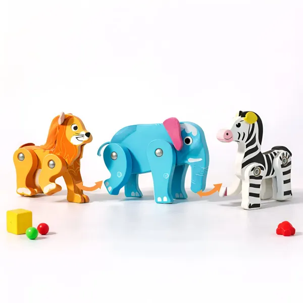 Kasthatoys_Natural_Wood_Forest_Zoo_Movable_Animal_Figures_For_Kids_Set_Of_8