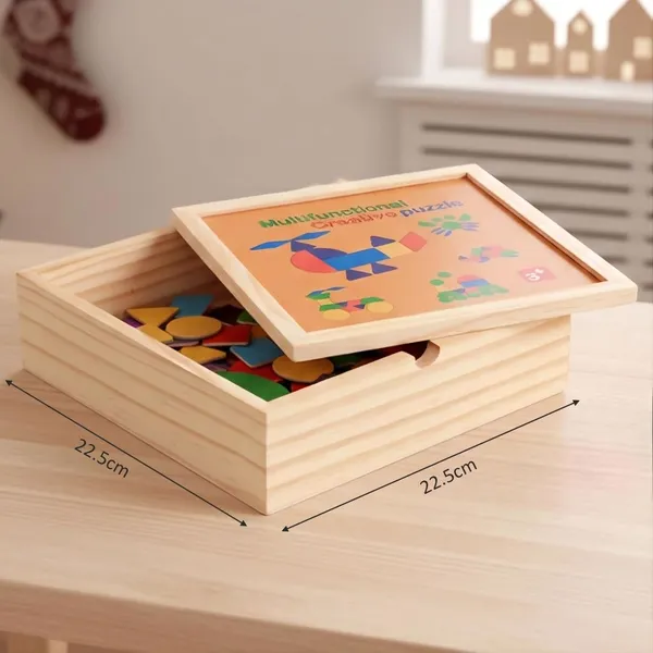 Kasthatoys_Multicolour_Wood_225-Piece_Magnetic_Geometry_Puzzle_For_Kids