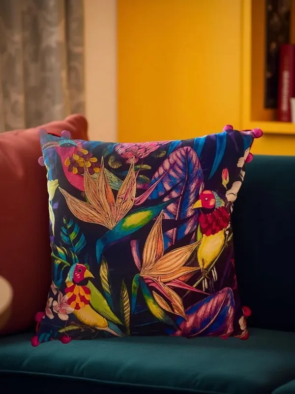 Tropical_Joy_Velvet_Cushion_Cover