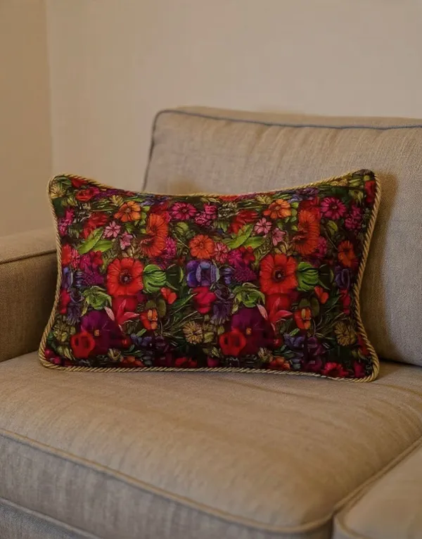 Velvet_Romantic_Floral_Print_Cushion_Cover_12X18_Inches