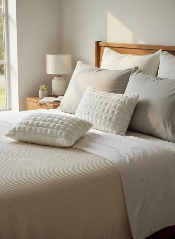 Faux_Fur_Serene_Solid_Cushion_Cover_White