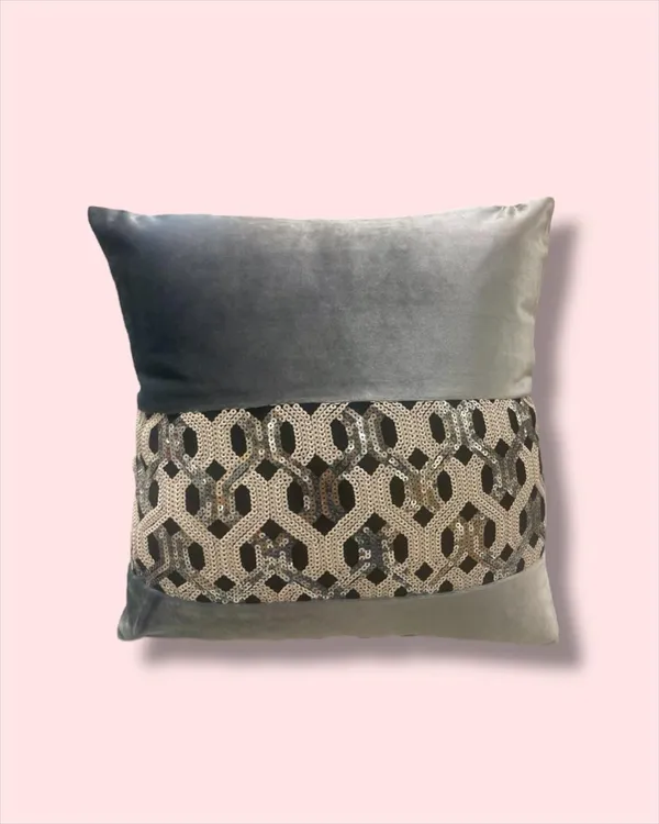 Velvet_Sequin_Black_White_Abstract_Cushion_Cover