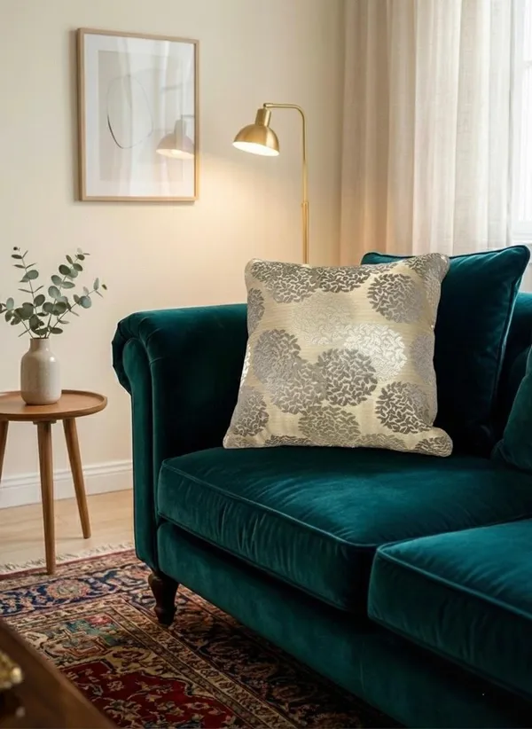 Silk_Elegant_Silver_Embroidered_Cushion_Cover
