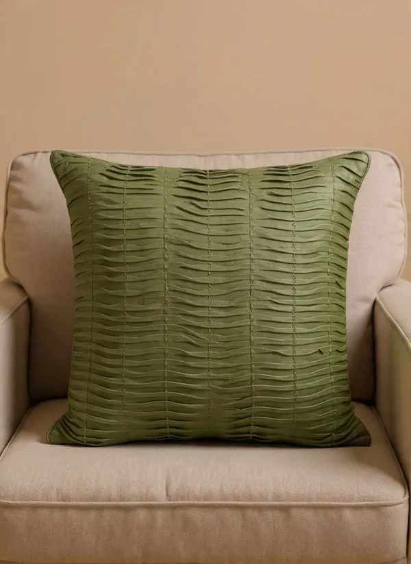 Silk_Festive_Embroidered_Cushion_Cover_Green
