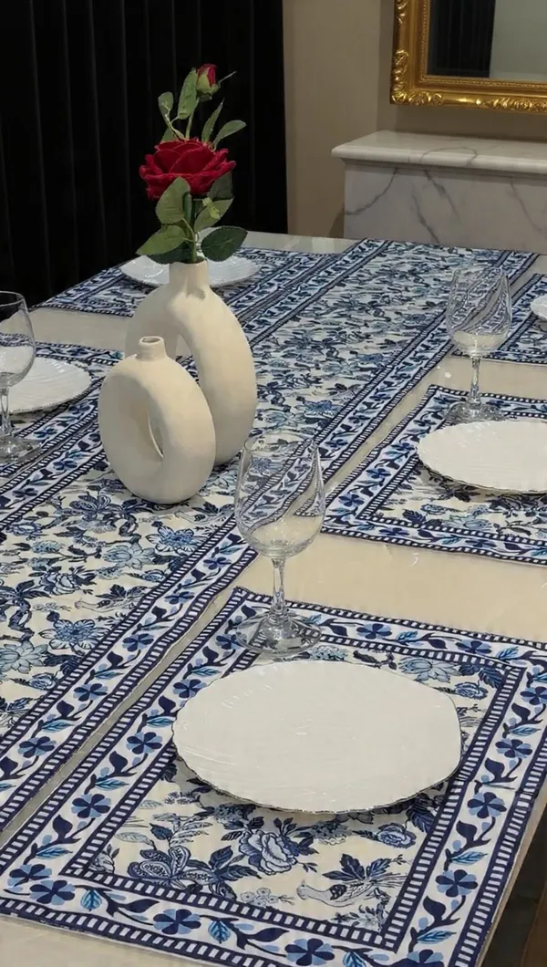 Satin_Coastal_Blue_Bird_Print_Table_Runner