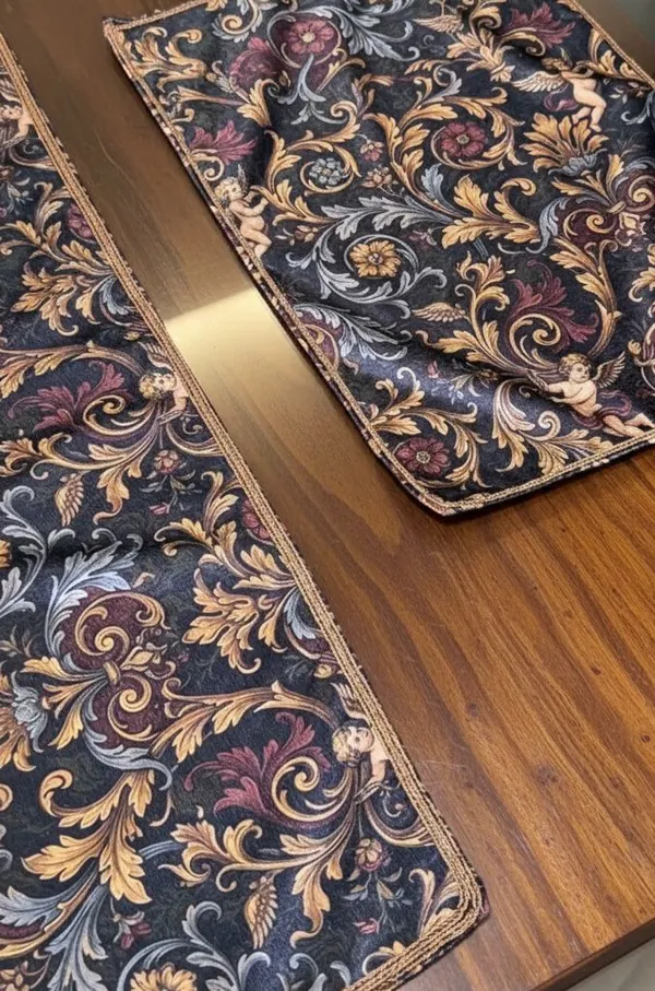 Velvet_Festive_Multicolour_Patterned_Table_Runner