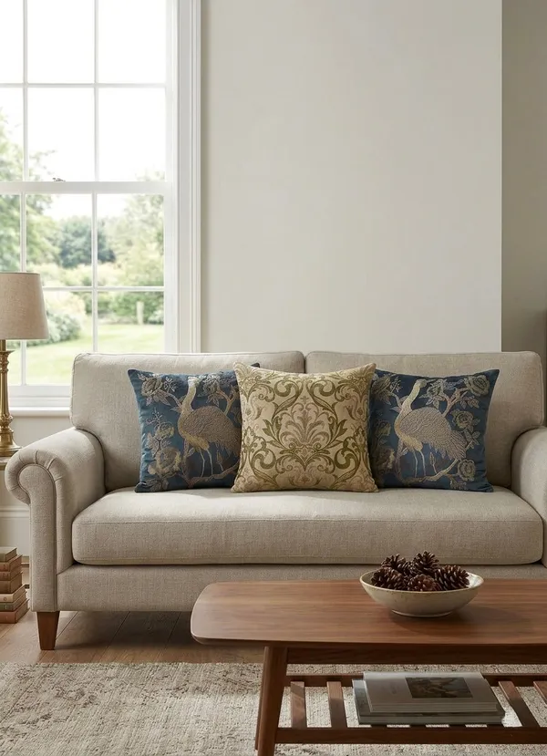Velvet_Jacquard_Curated_Beige_Patterned_Home_Decor_Set_Of_3