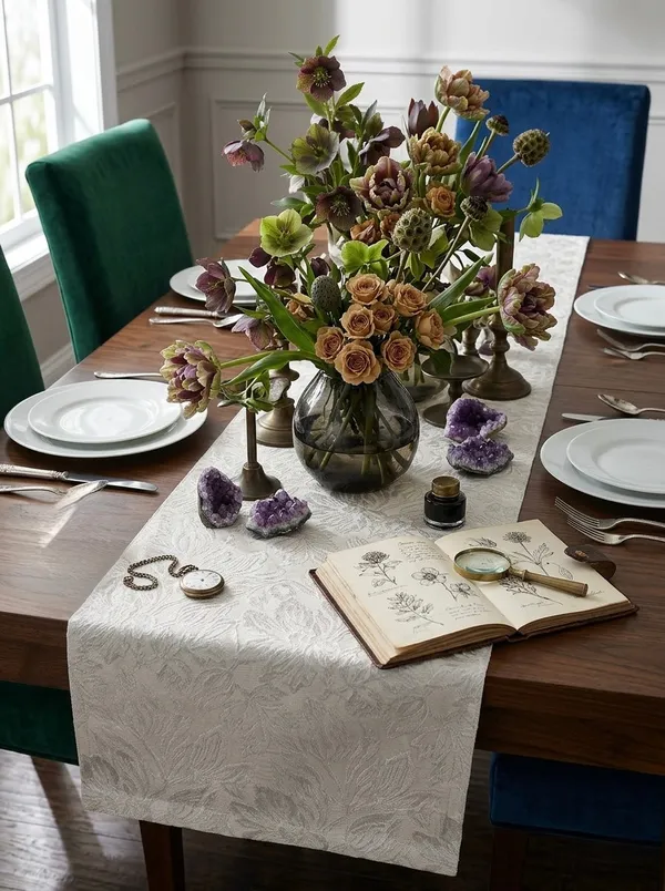 Jacquard_Classic_White_Table_Set