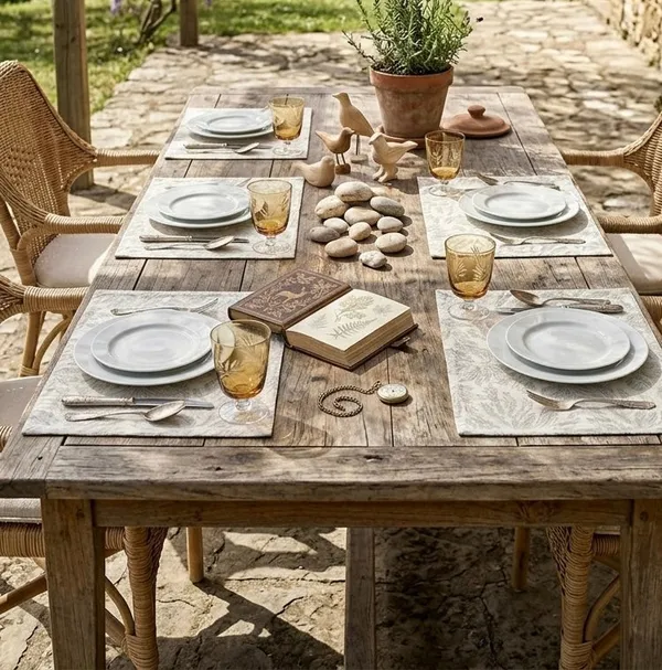Jacquard_Classic_White_Table_Set