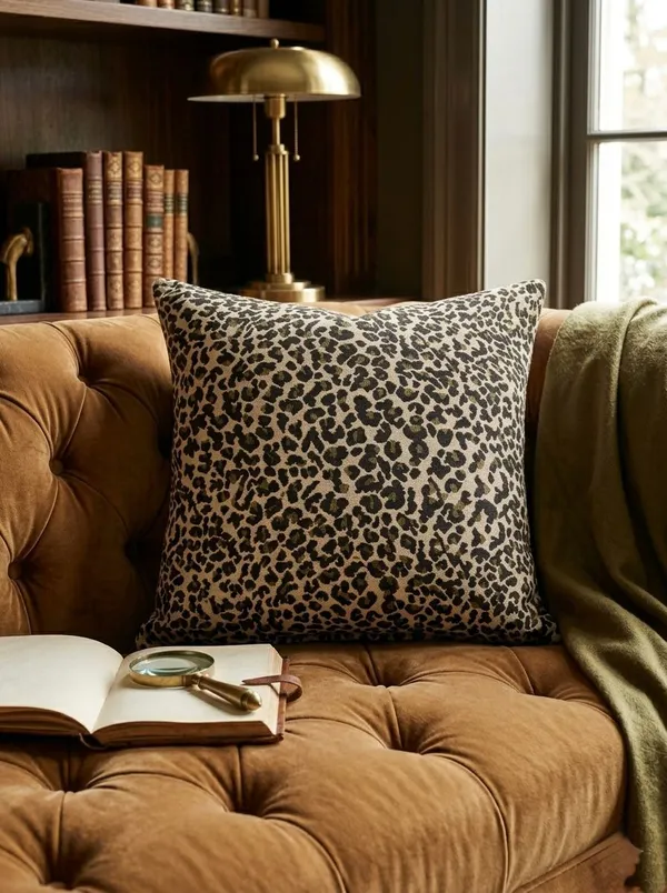 Jacquard_Bold_Leopard_Print_Cushion_Cover