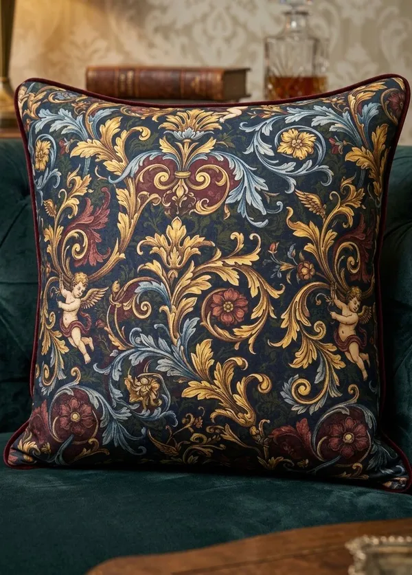 Velvet_Festive_Multicolour_Patterned_Cushion_Cover