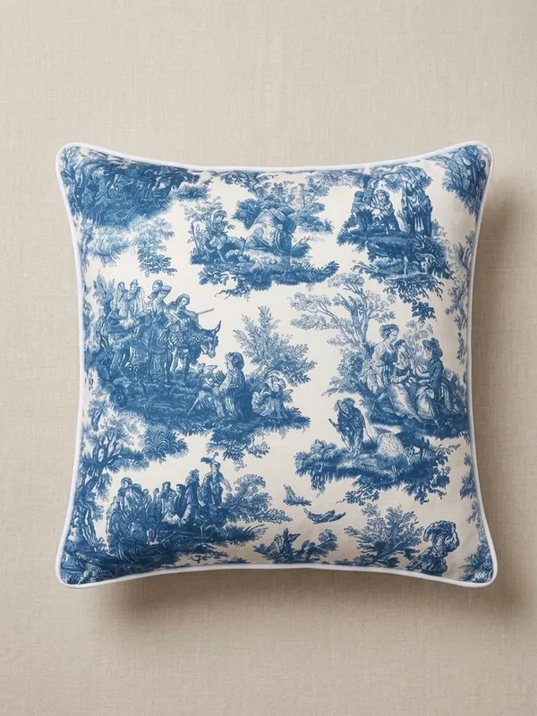 Linen_Cotton_Blue_White_English_Print_Cushion_Cover