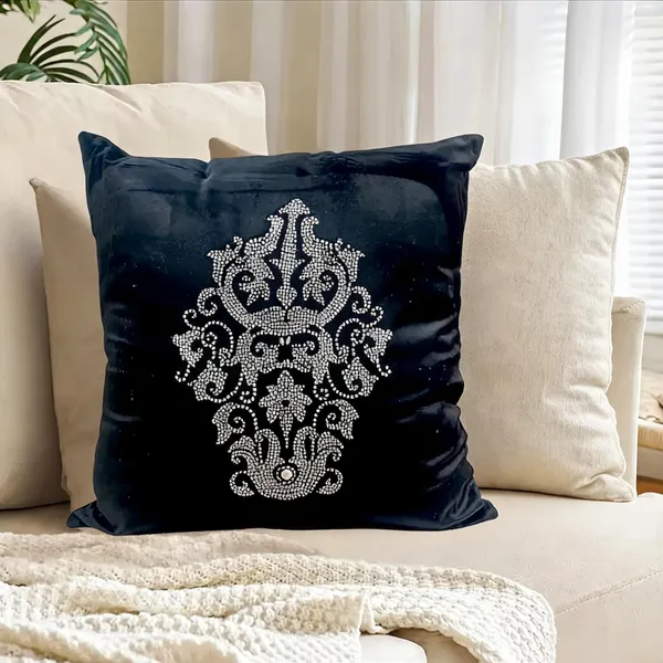 Velvet_Sequin_Embroidered_Navy_Blue_Cushion_Cover