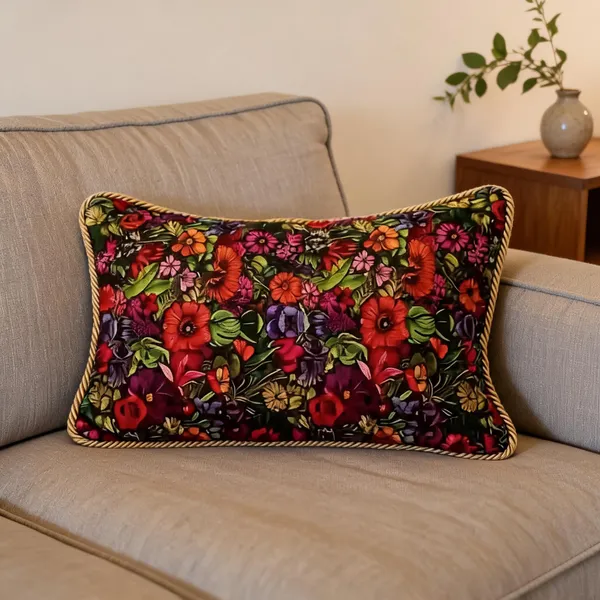 Velvet_Romantic_Floral_Print_Cushion_Cover_12X18_Inches