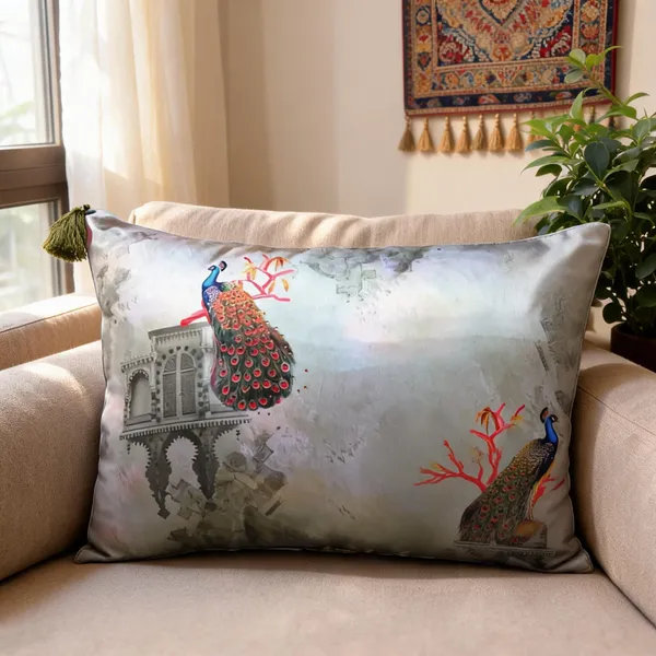 Satin_Peacock_Solid_Cushion_Cover_12X18_Inches