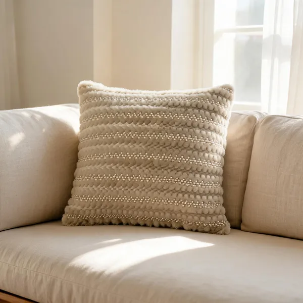 Faux_Fur_Beige_Beaded_Embroidered_Cushion_Cover
