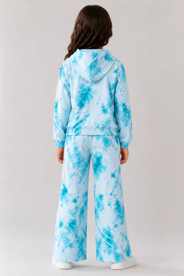 Blue_Cotton_Tie_Dye_Co-Ord_Set_For_Girls