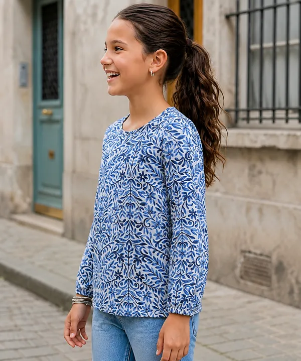 Full_Sleeves_Solid_And_Floral_Printed_Set_Of_3_Tops
