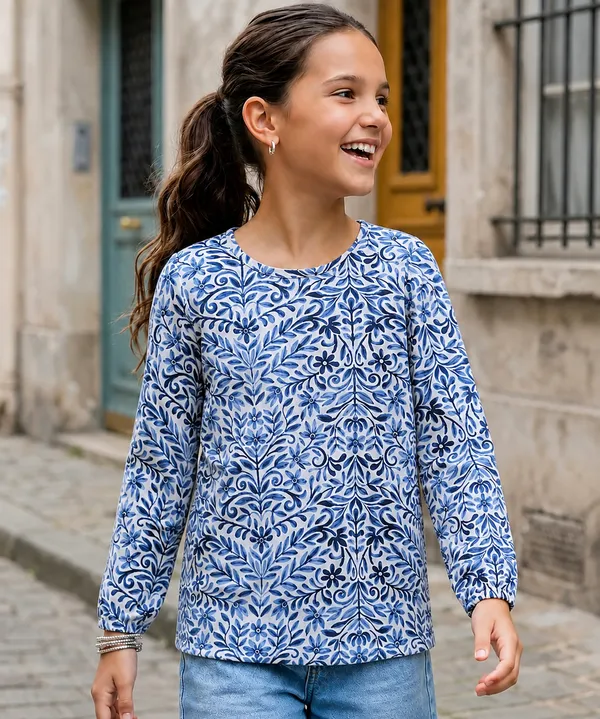 Full_Sleeves_Solid_And_Floral_Printed_Set_Of_3_Tops

