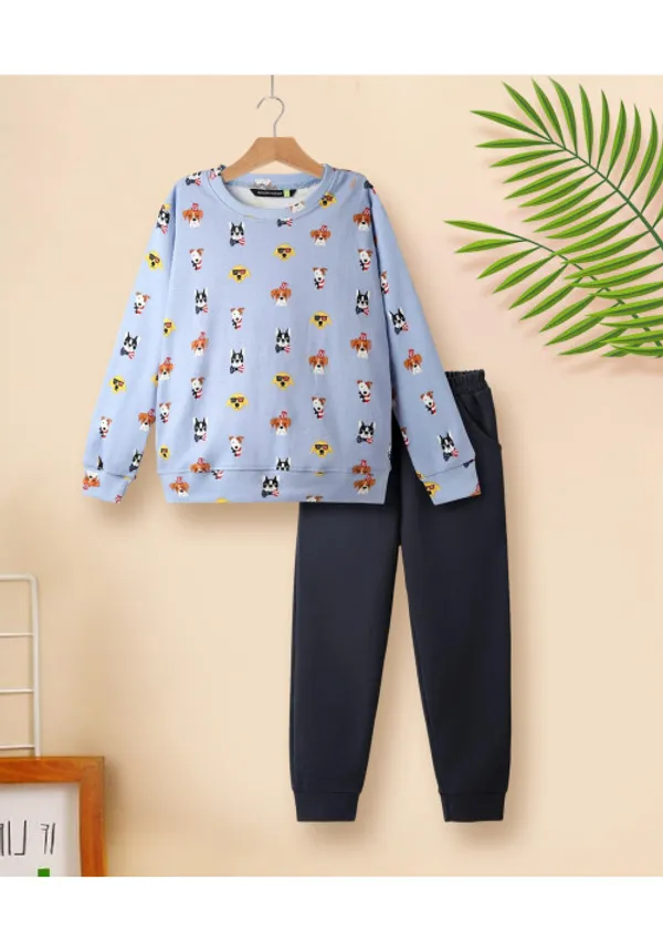 Cotton_Spandex_Printed_Rib_Sweatshirt_With_Pants_Set