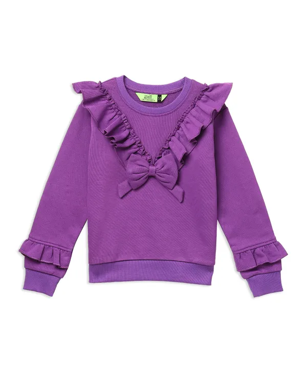 Purple_Cotton_Fleece_Printed_Co-Ord_Set_For_Girls