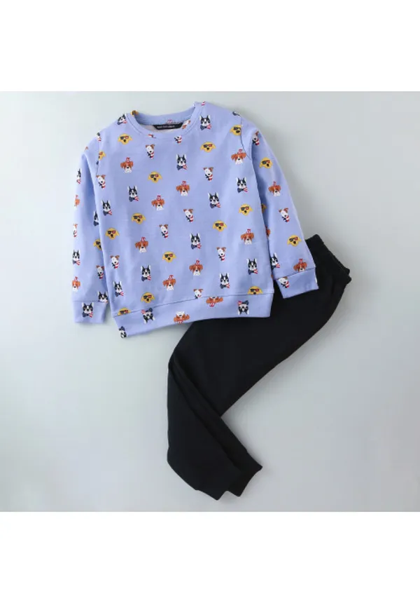 Boy_S_Printed_Sweatshirt_With_Pants
