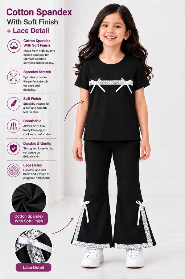 Cotton_Jersey_Half_Sleeves_Solid_Top_And_Pant_Set_Black