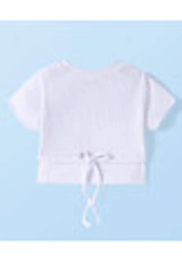 Girl_S_Fitted_Crop_Top_With_Jaquard_Plazzo