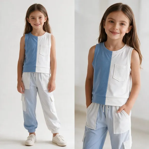 Girl_S_Dual_Color_Cool_Jogger_Set