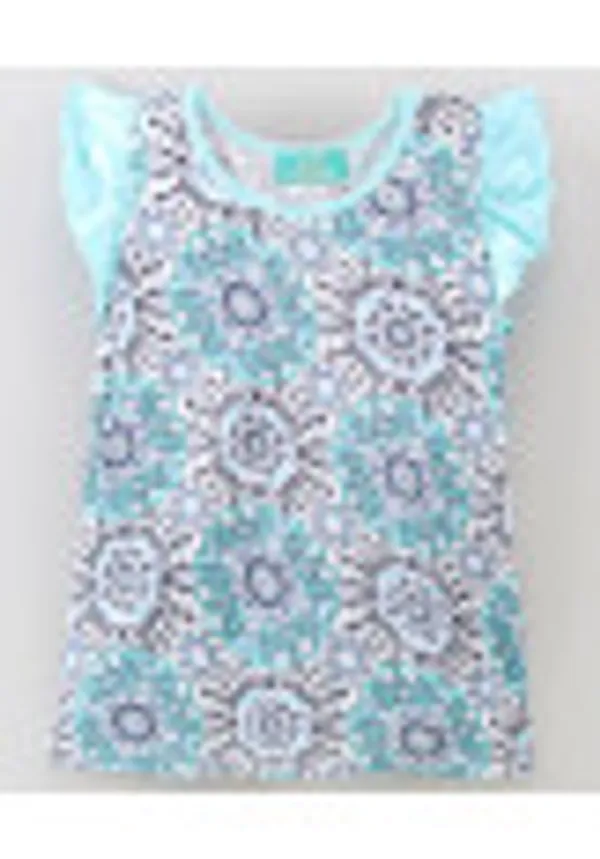 Half_Sleeves_Motif_Print_Top_With_Solid_Shorts